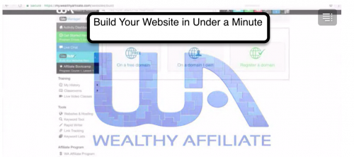 Build Your Website Under 60 Seconds