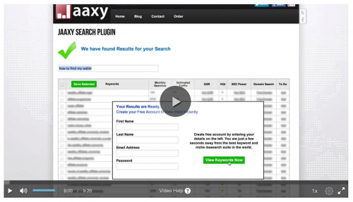 Jaaxy Keyword Research Tool