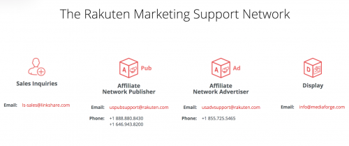 Rakuten Marketing Support