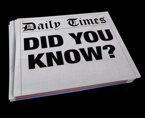 Did You Know Headline