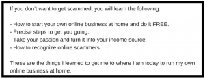 Do Not Want To Get Scammed