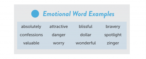 Emotional Word Examples